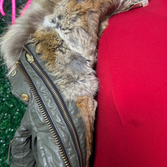 SAM Green Puffer Coat - Picture 4 of 6